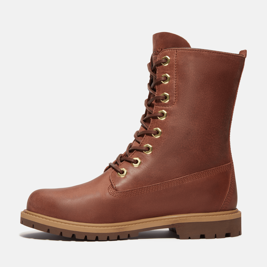 Womens Timberland Premium 8Inch Waterproof Boot TBL Brown FullGrain ALT6