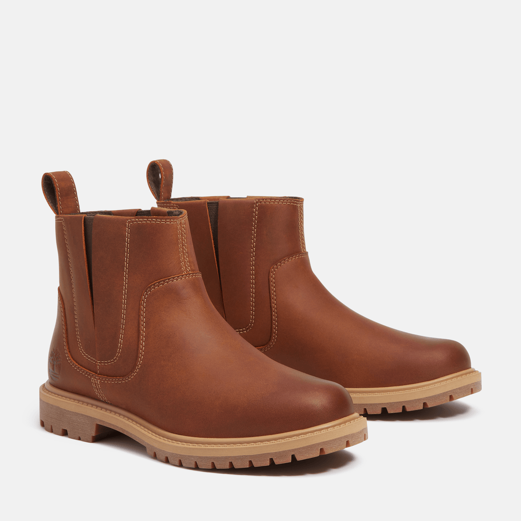 Womens Timberland Premium Chelsea Boot TBL Light Brown FullGrain ALT4