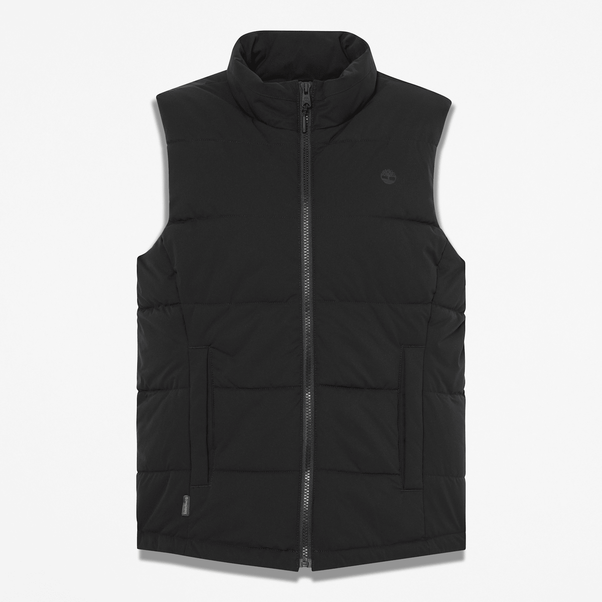 Womens Water Repellent Puffer Vest TBL Black HERO