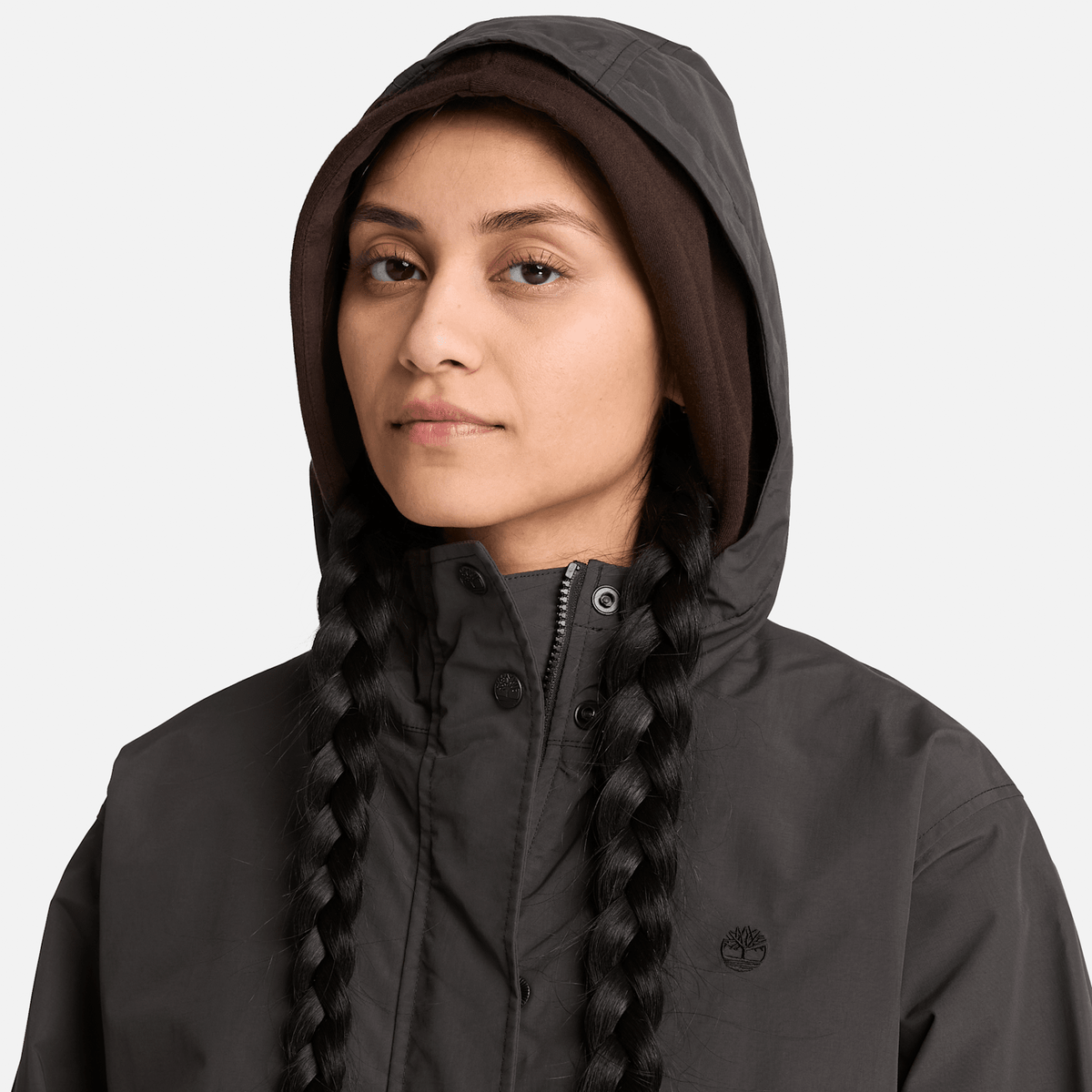 Womens Waterproof Shell Jacket TBL Vintage Black ALT3