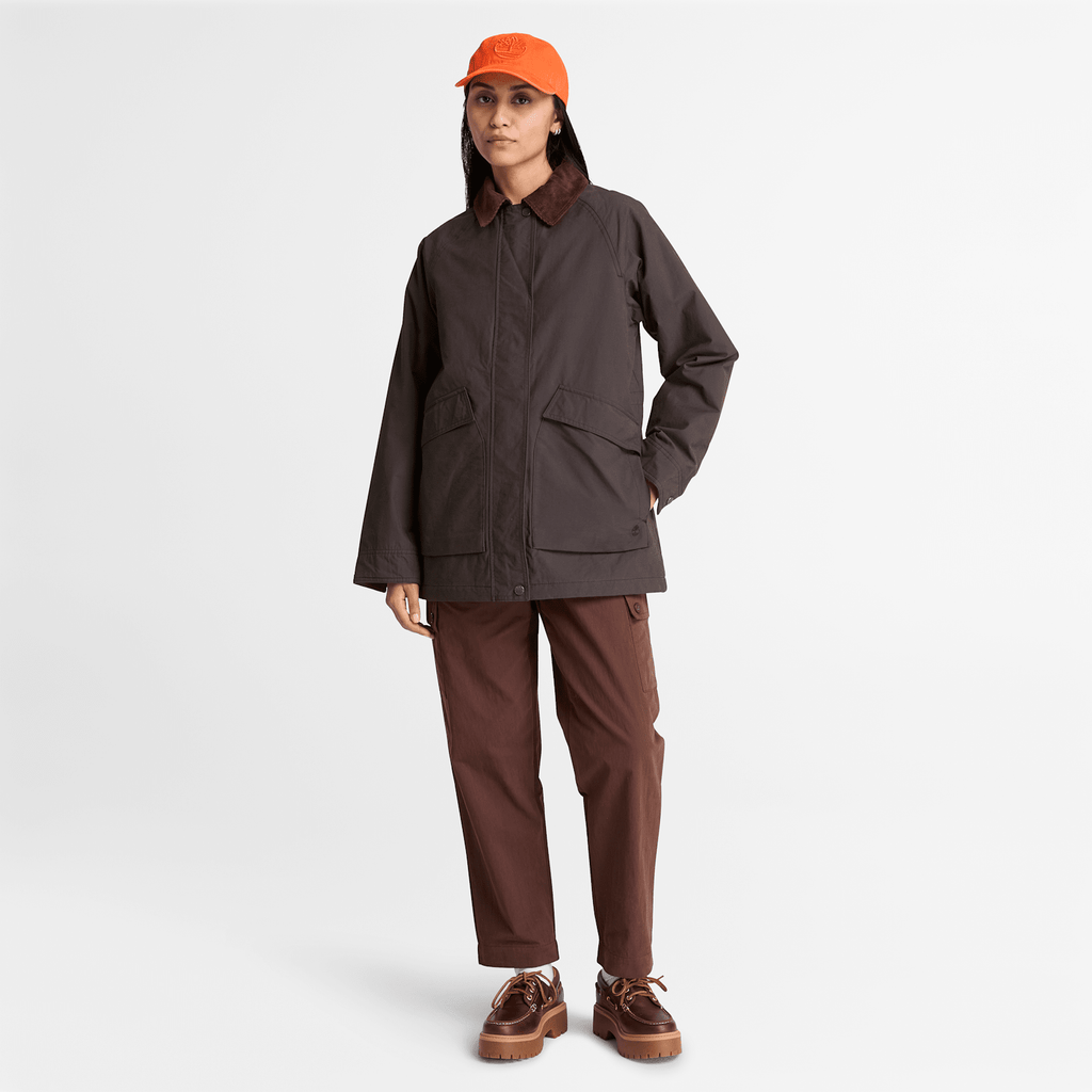 Womens Wenham WaterRepellent Insulated Barn Coat TBL Vintage Black ALT2