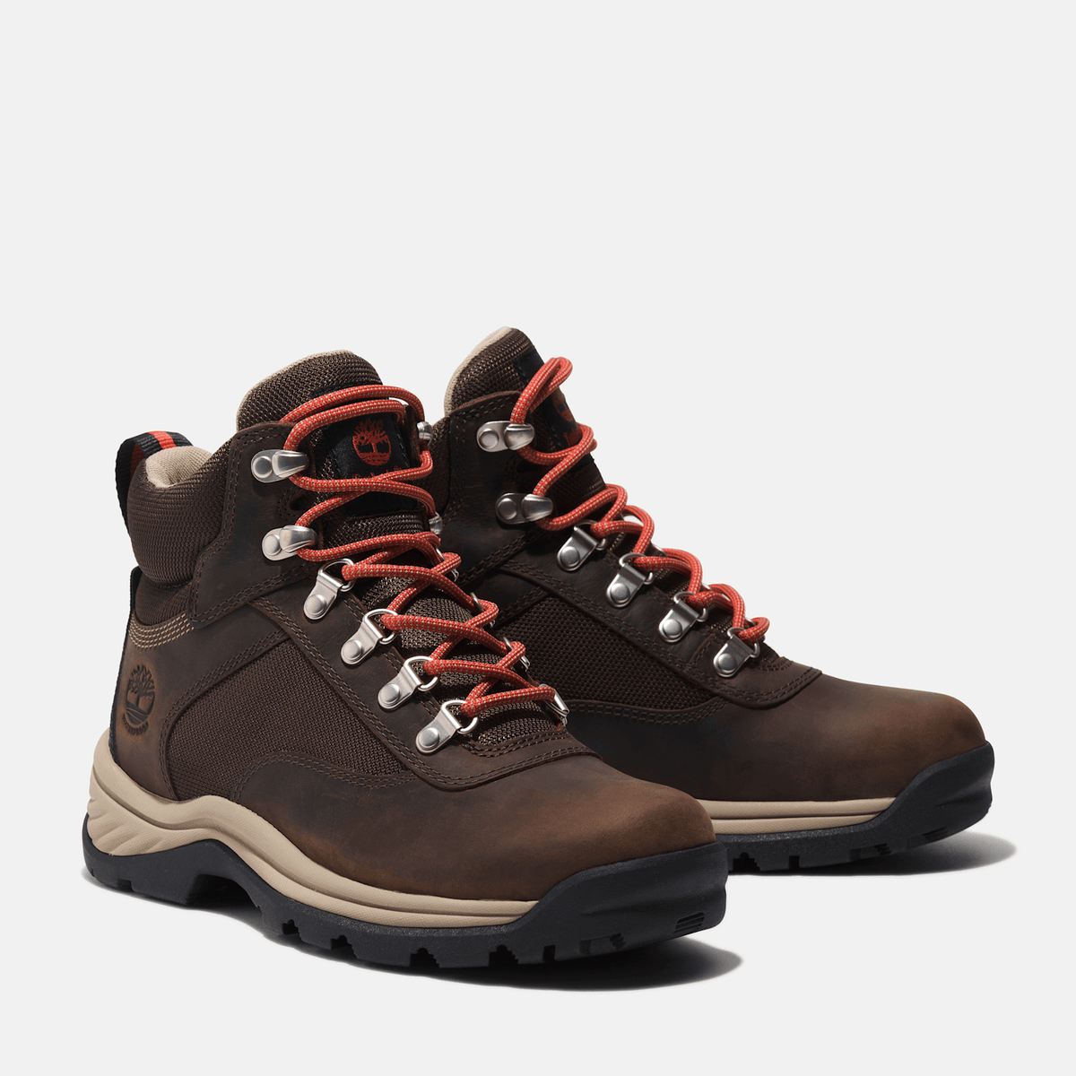 Womens White Ledge Mid Waterproof Hiking Boot TBL Chocolate Brown ALT4