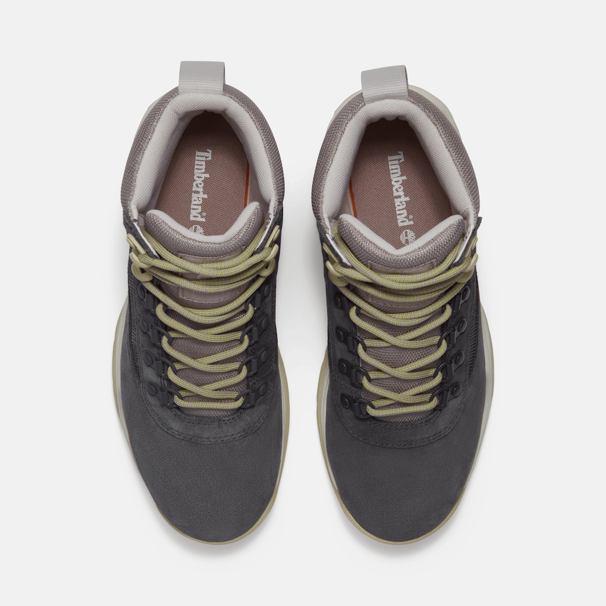 Womens White Ledge Mid Waterproof Hiking Boot TBL Dark Grey Suede ALT2