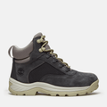 Womens White Ledge Mid Waterproof Hiking Boot TBL Dark Grey Suede HERO