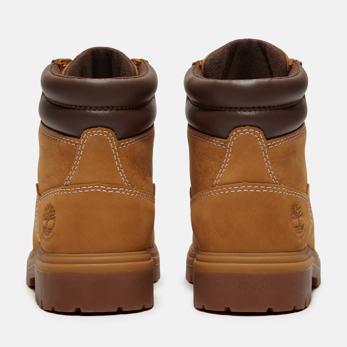 Youth Auburn Falls 6Inch Waterproof Boot TBL Wheat Nubuck ALT5