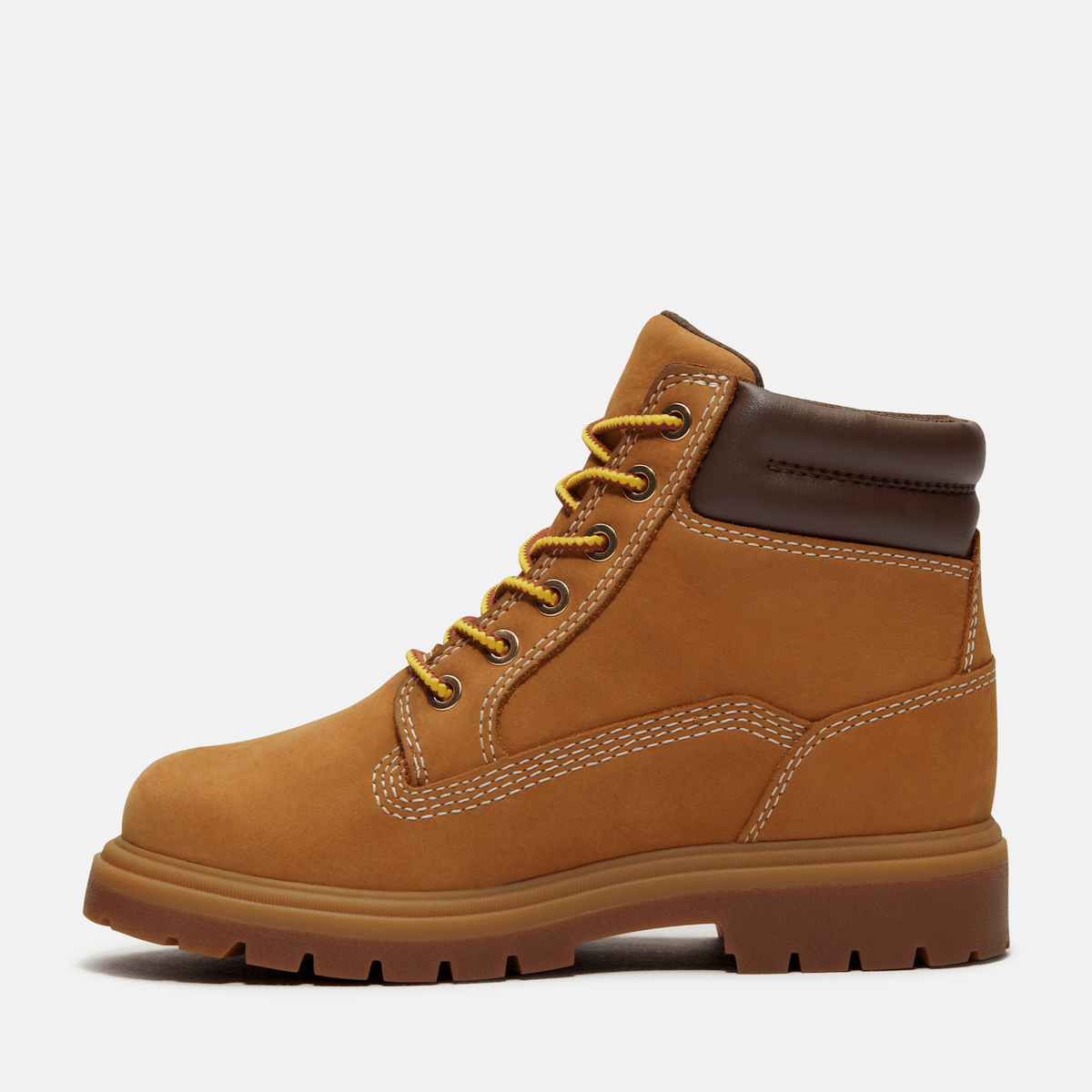 Youth Auburn Falls 6Inch Waterproof Boot TBL Wheat Nubuck ALT6