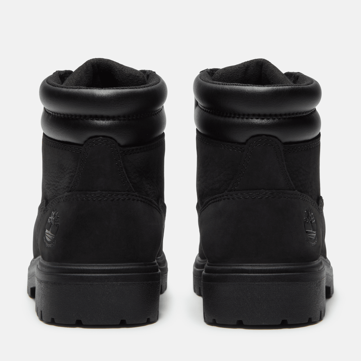 Youth Auburn Falls 6Inch Waterproof Boot TBL Black Nubuck ALT5