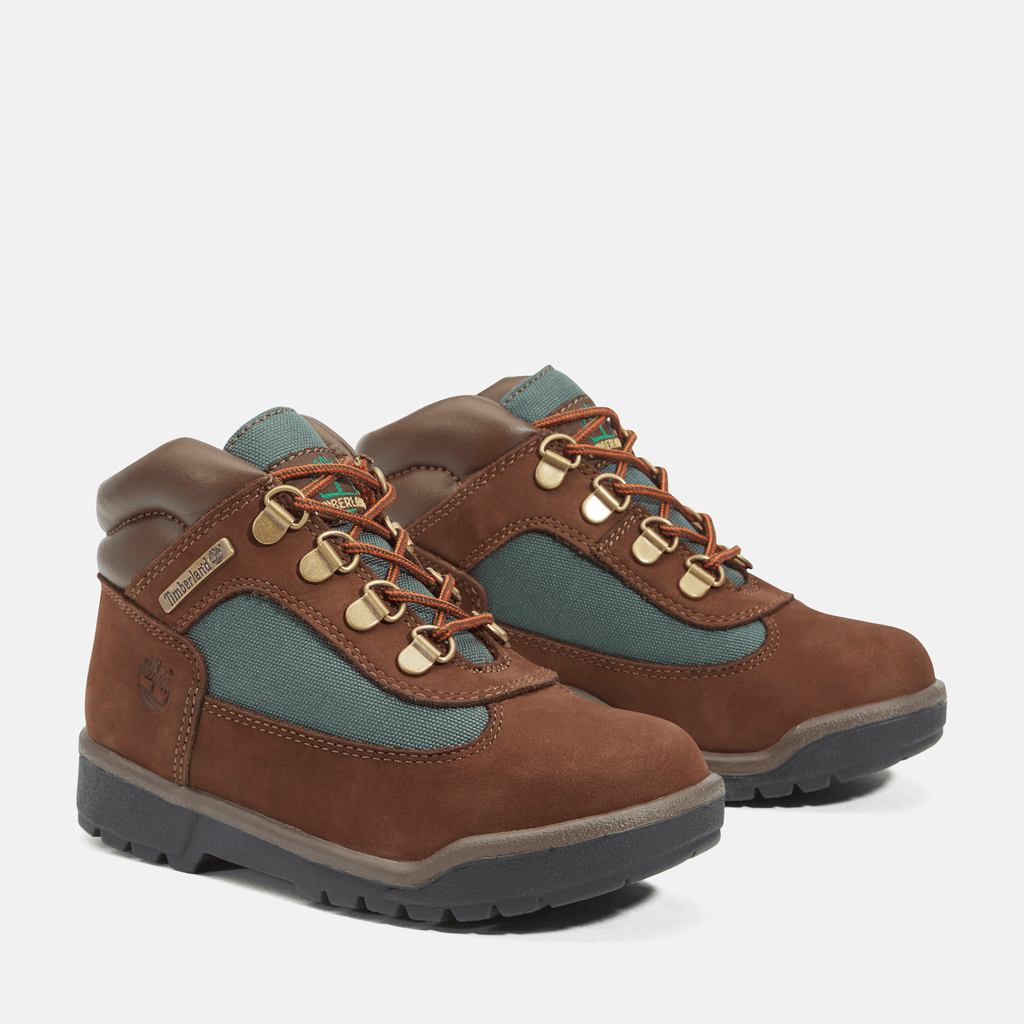 Youth Field Boot TBL Dark Brown Nubuck ALT4