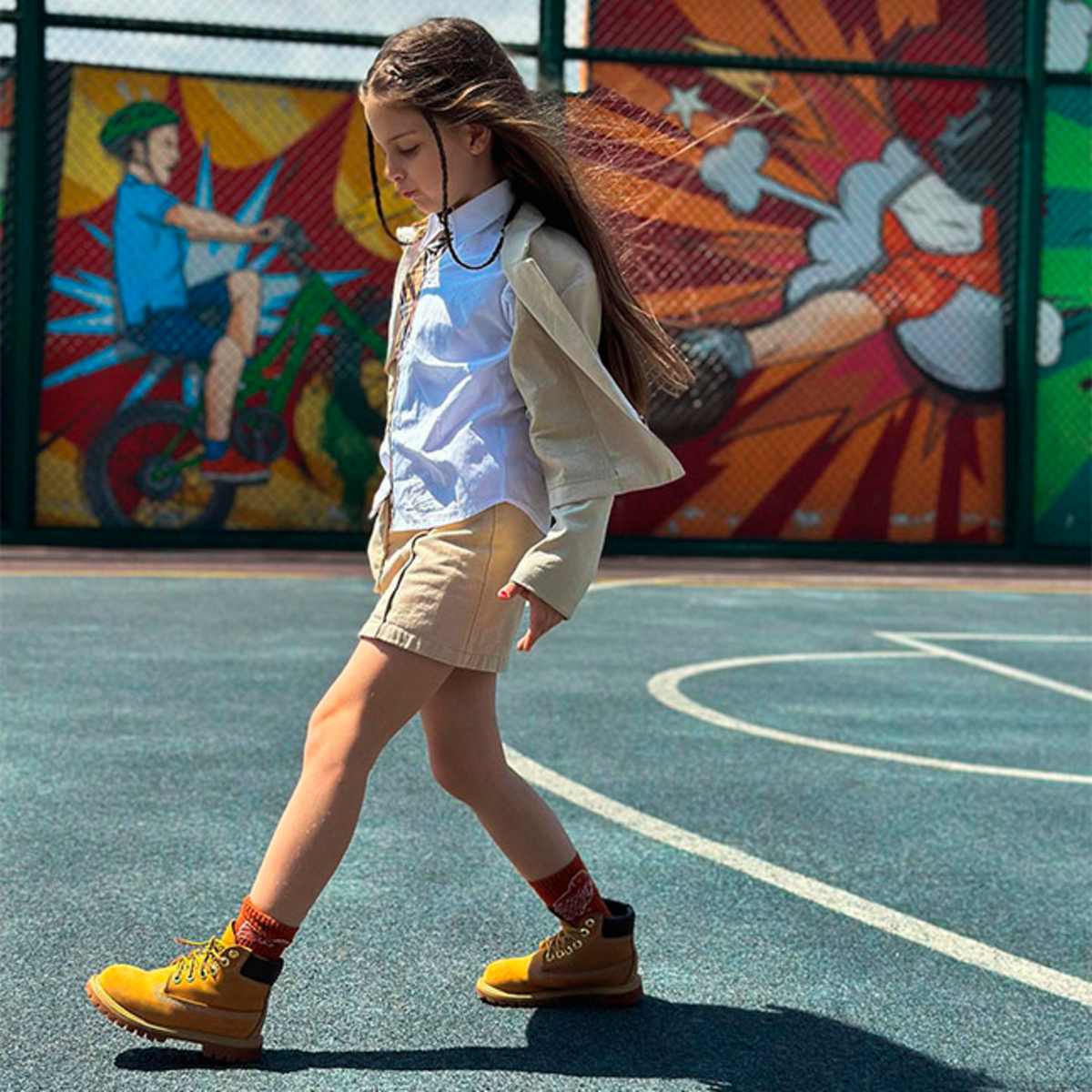 Youth Timberland Premium 6Inch Waterproof Boot TBL Wheat ALT11