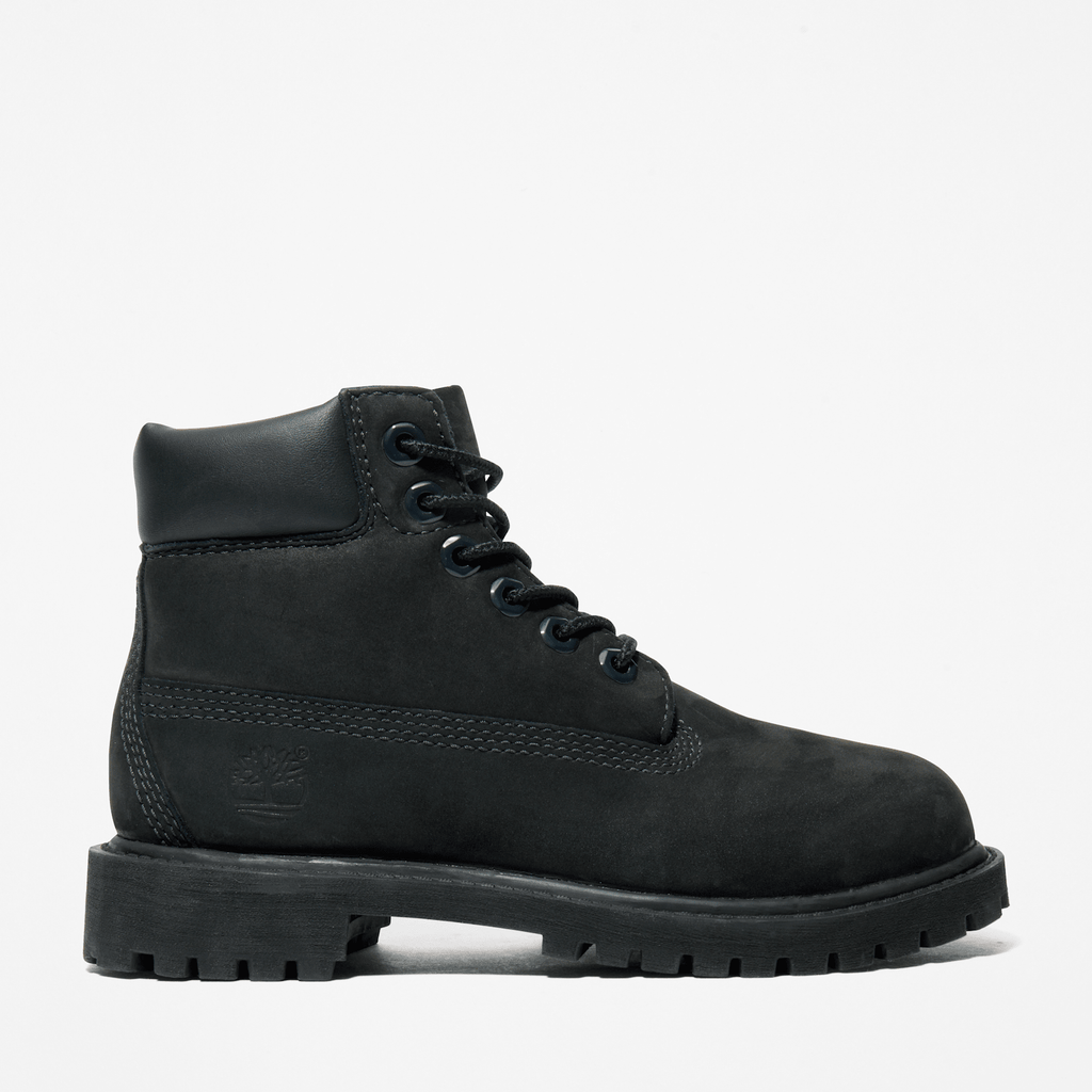 Youth Timberland Premium 6Inch Waterproof Boot TBL Black HERO