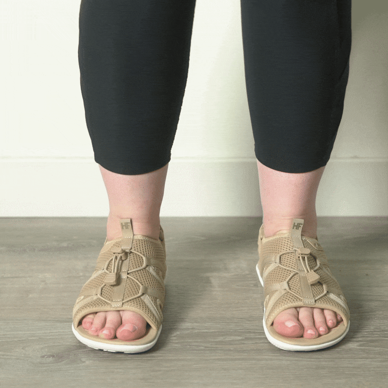 [HF Baresandals II - Brown]
