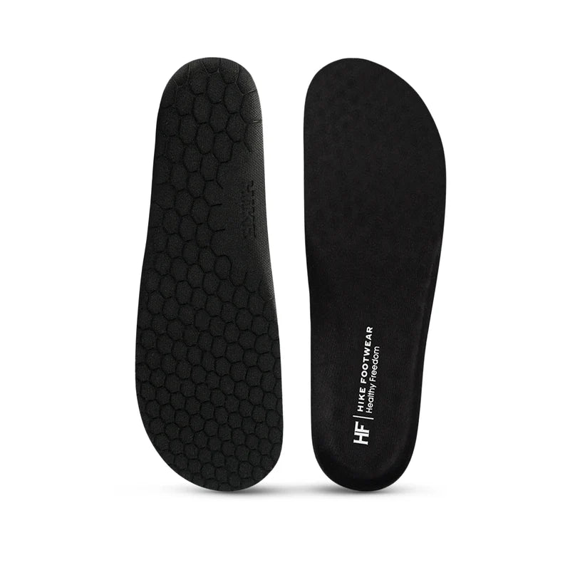 [High Density Foam Barefoot Insoles - Black]