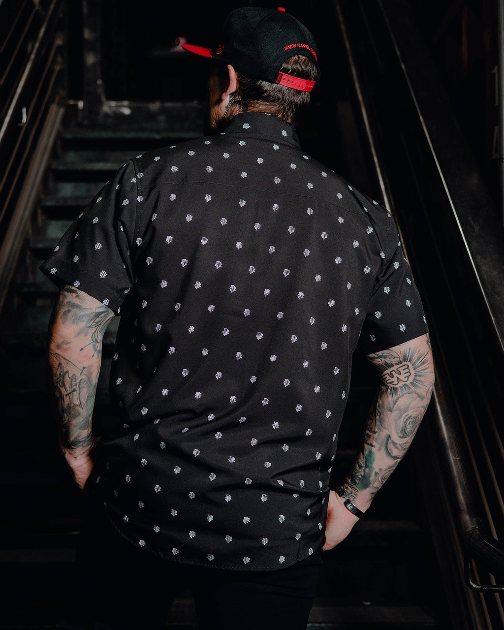 Insignia Party Shirt - Black & White