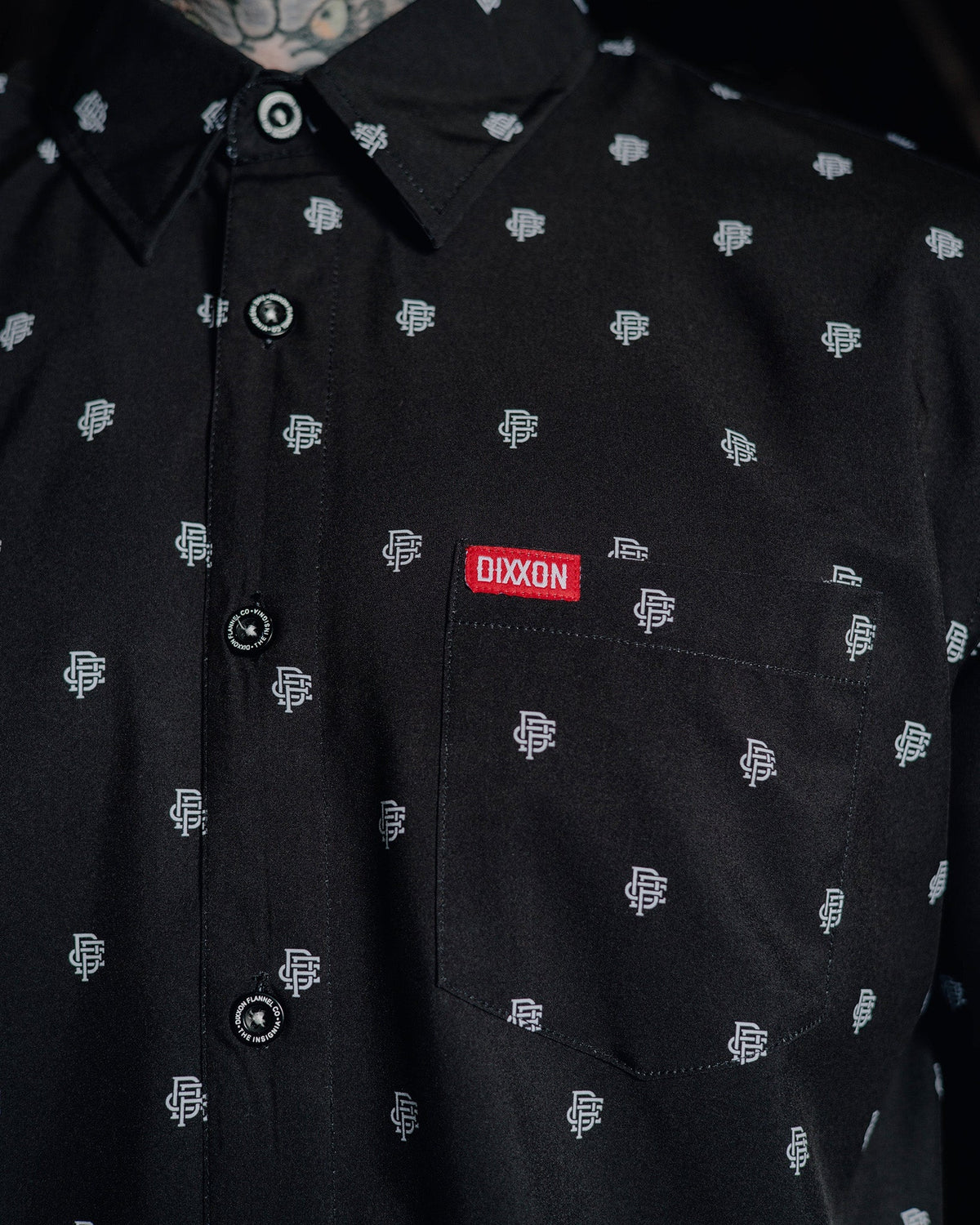 Insignia Party Shirt - Black & White