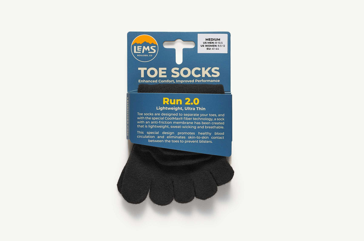 Lems Run No-Show Toesock